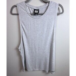 Ivy Park Women's Tank Top Relaxed Fit Gray Pullover Logo Beyonce Medium